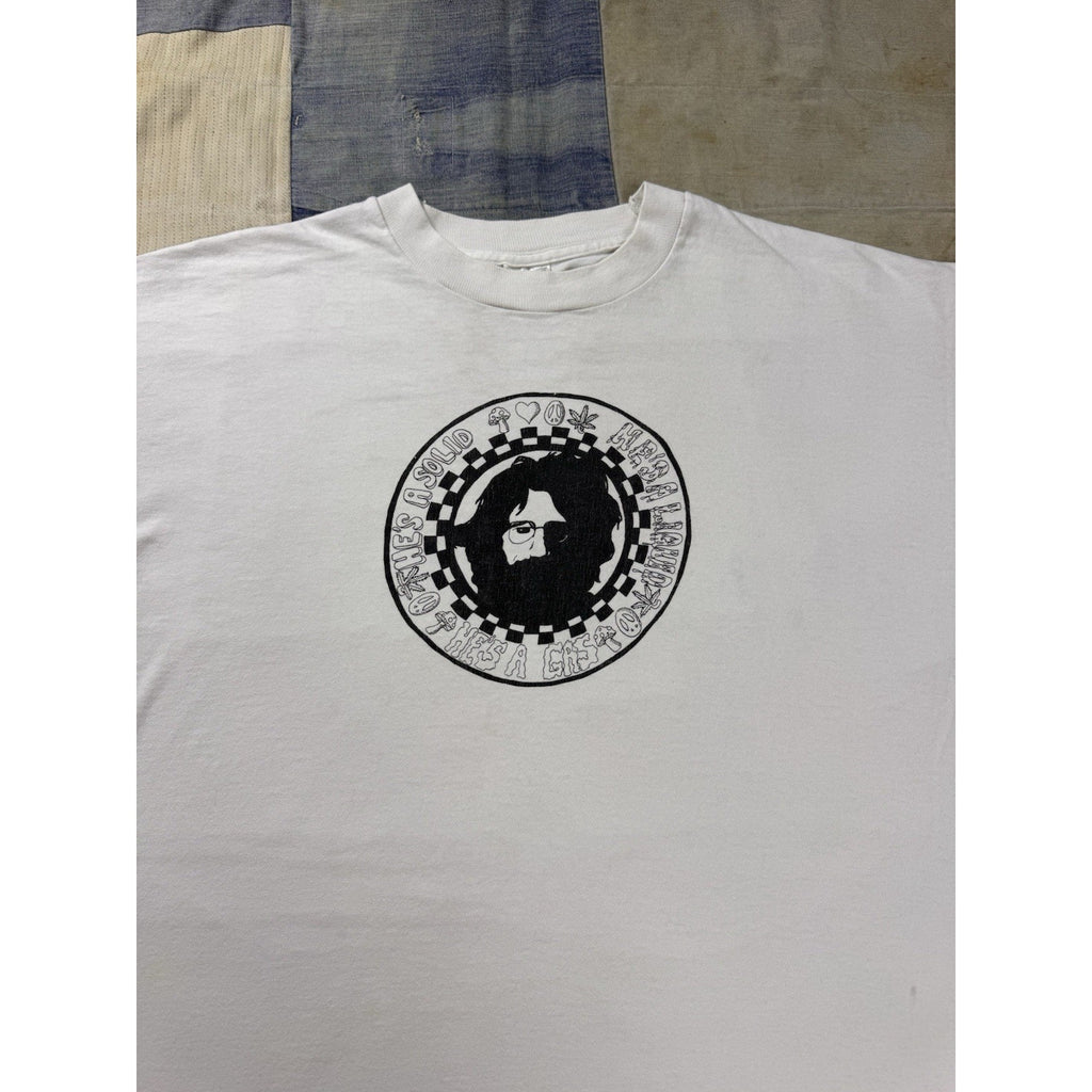 Jerry Garcia Band Summer Tour 1992 Vintage T Shirt XL Grateful Dead USA White