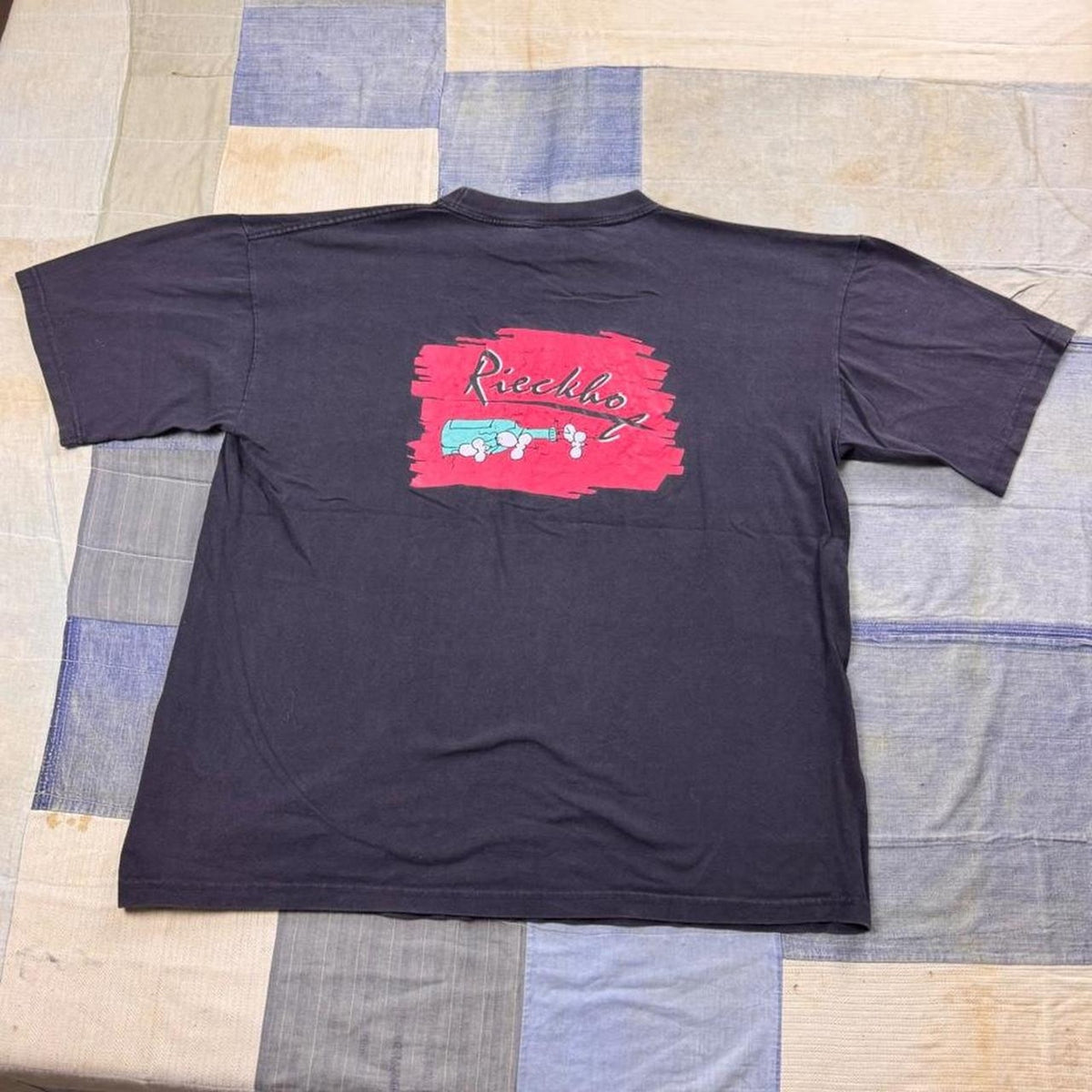 1990s Guinness “Arthur Guinness” Riecho Double Sided Beer Tee | XL