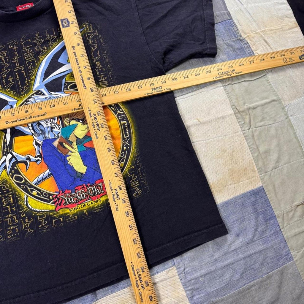 2000s Yu-Gi-Oh Seto Kaiba Blue-Eyes White Dragon Tee | small