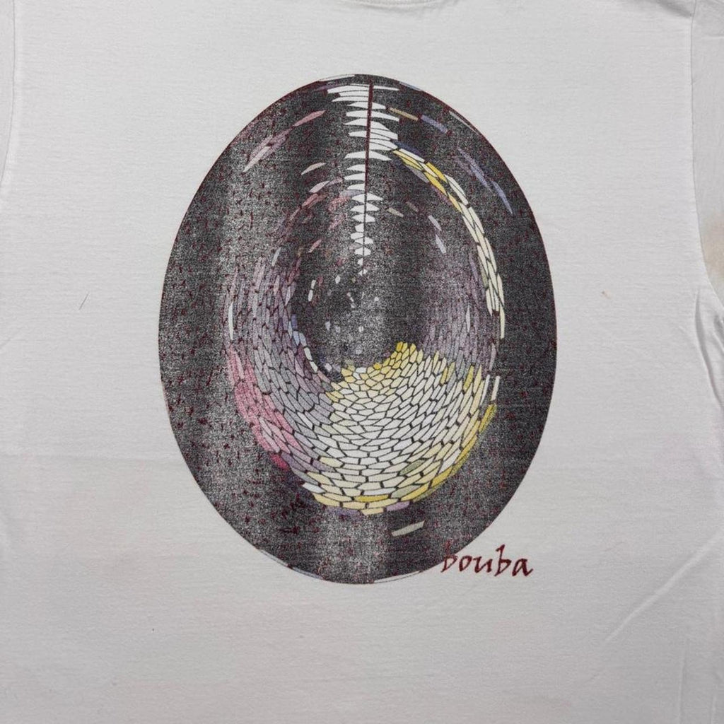 1990s French Abstract Art Tee | M