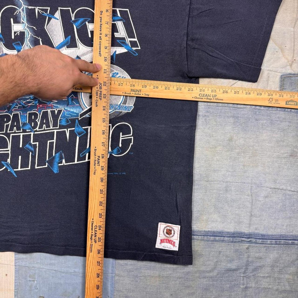 1990s Tampa Bay Lightning Kick Ice Tee | XL