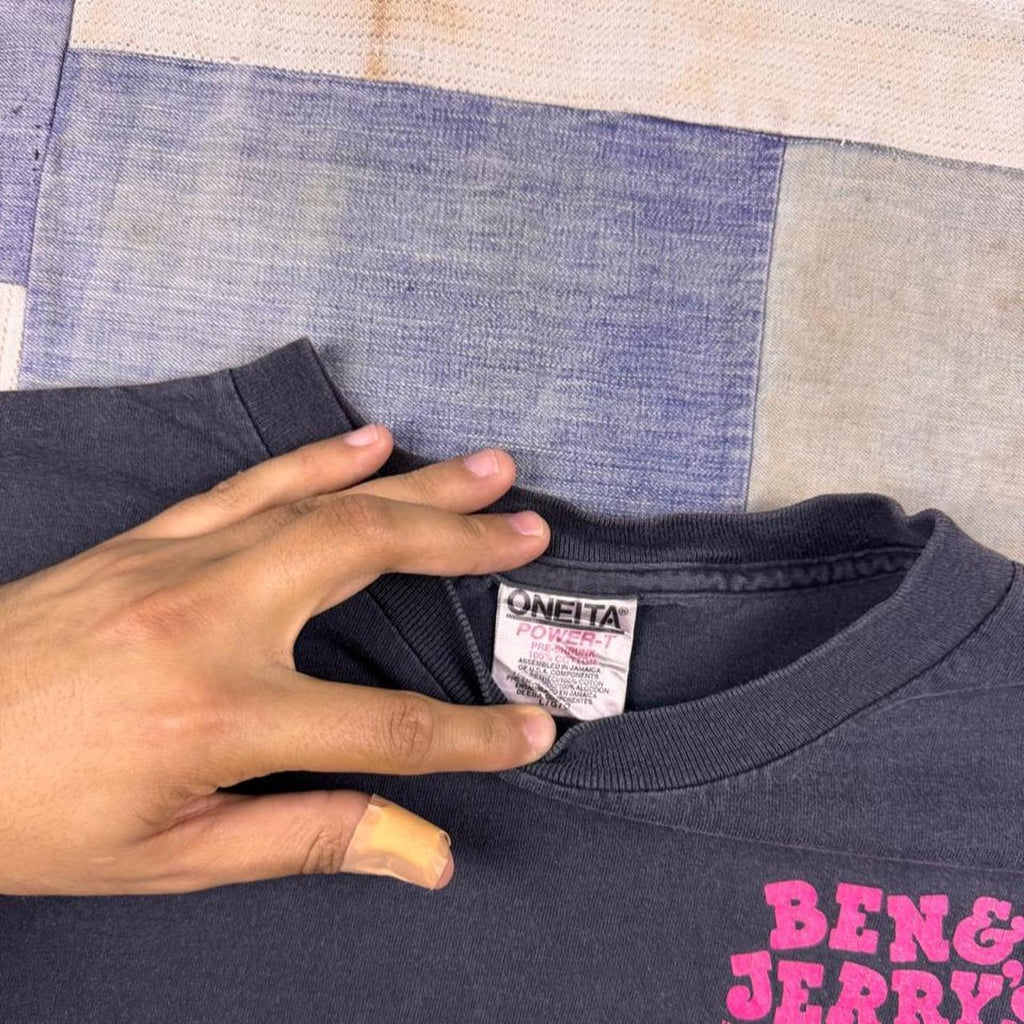1990s Ben & Jerry's Try Something Different Promo Tee | XL