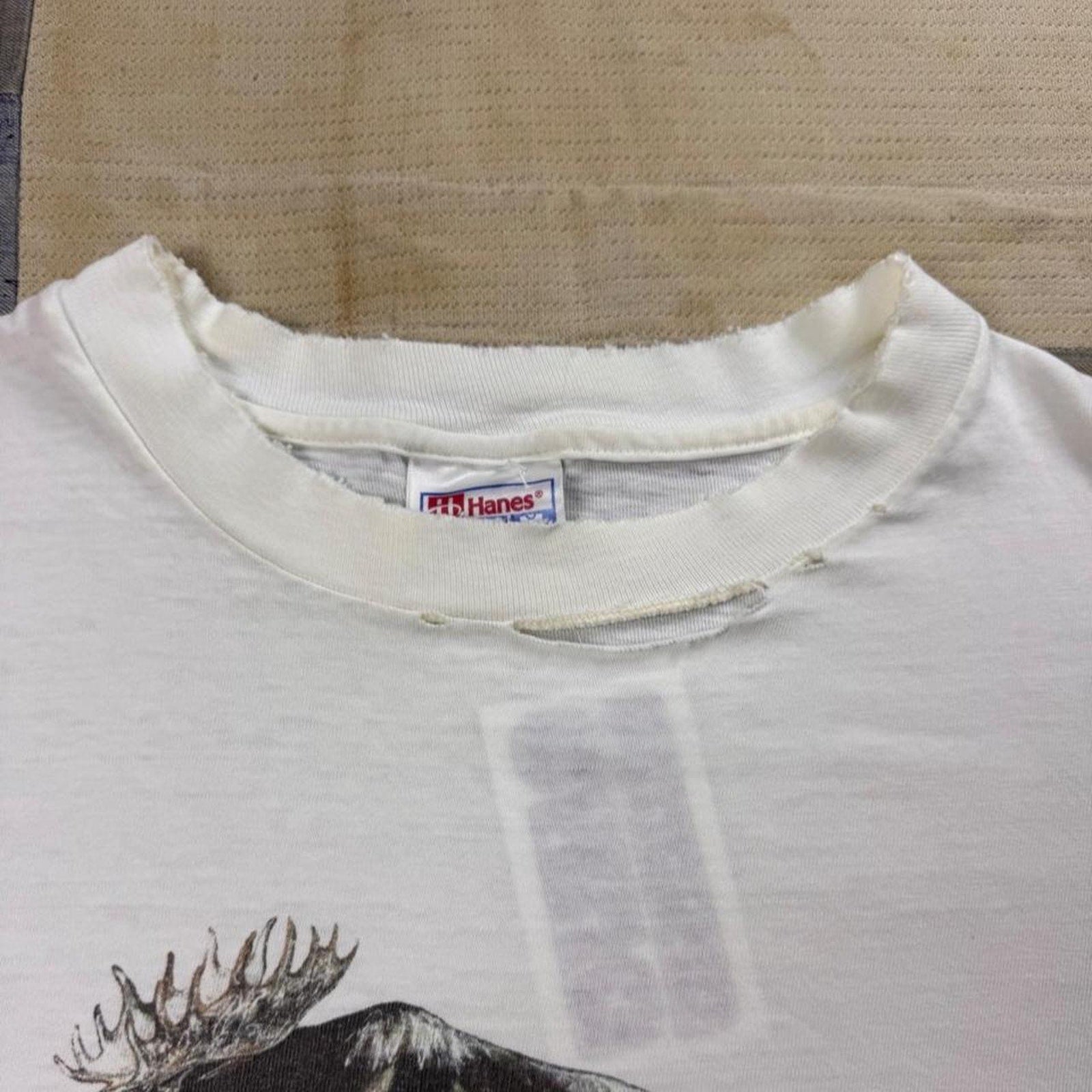 1990s Moose Drool Big Sky Brewing Company Beer Tee | XL