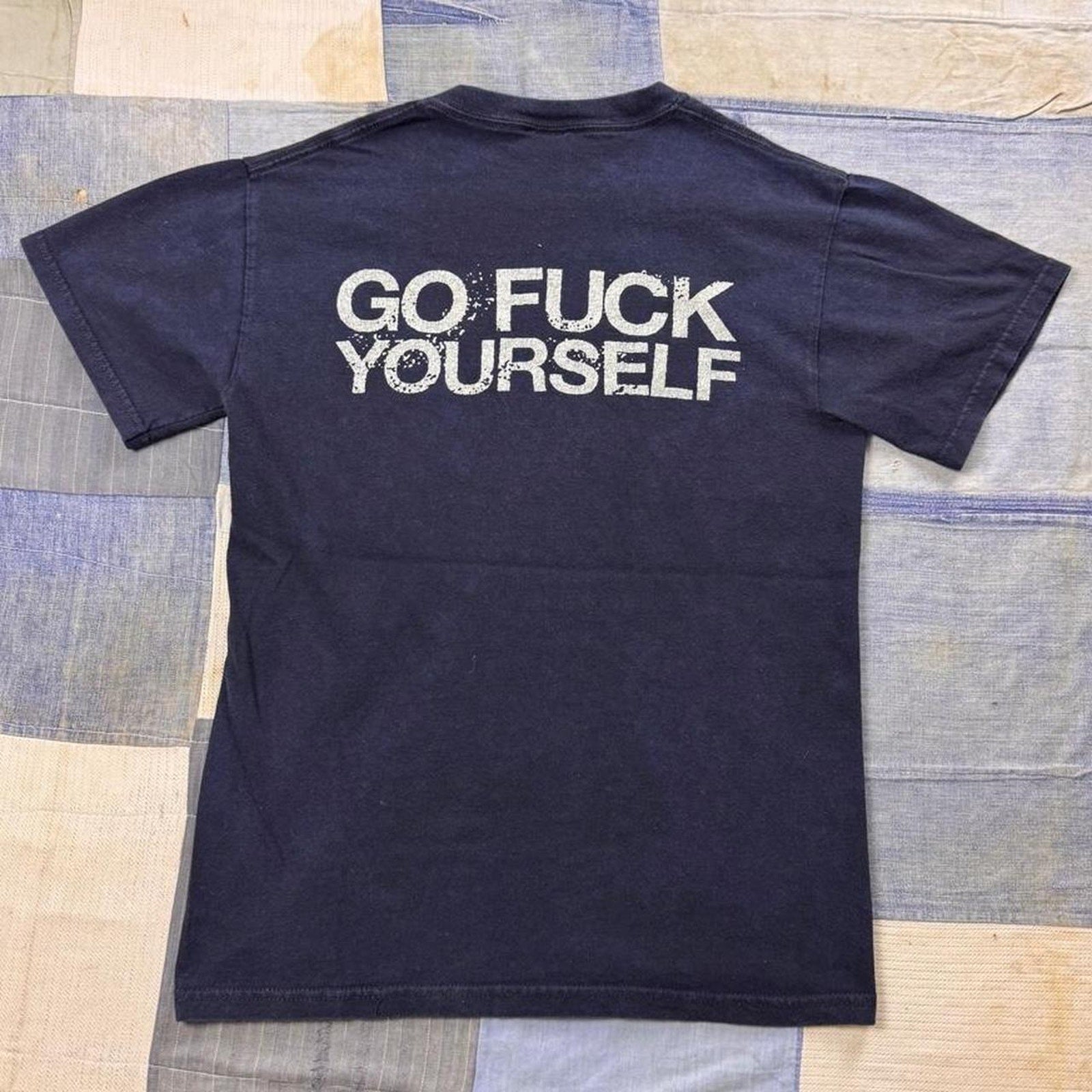 2000s Urgins Virgin Mary “Go Fuck Yourself” Punk Tee | Small