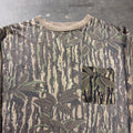 90s Sports Afield Camo Pocket Tee sz L