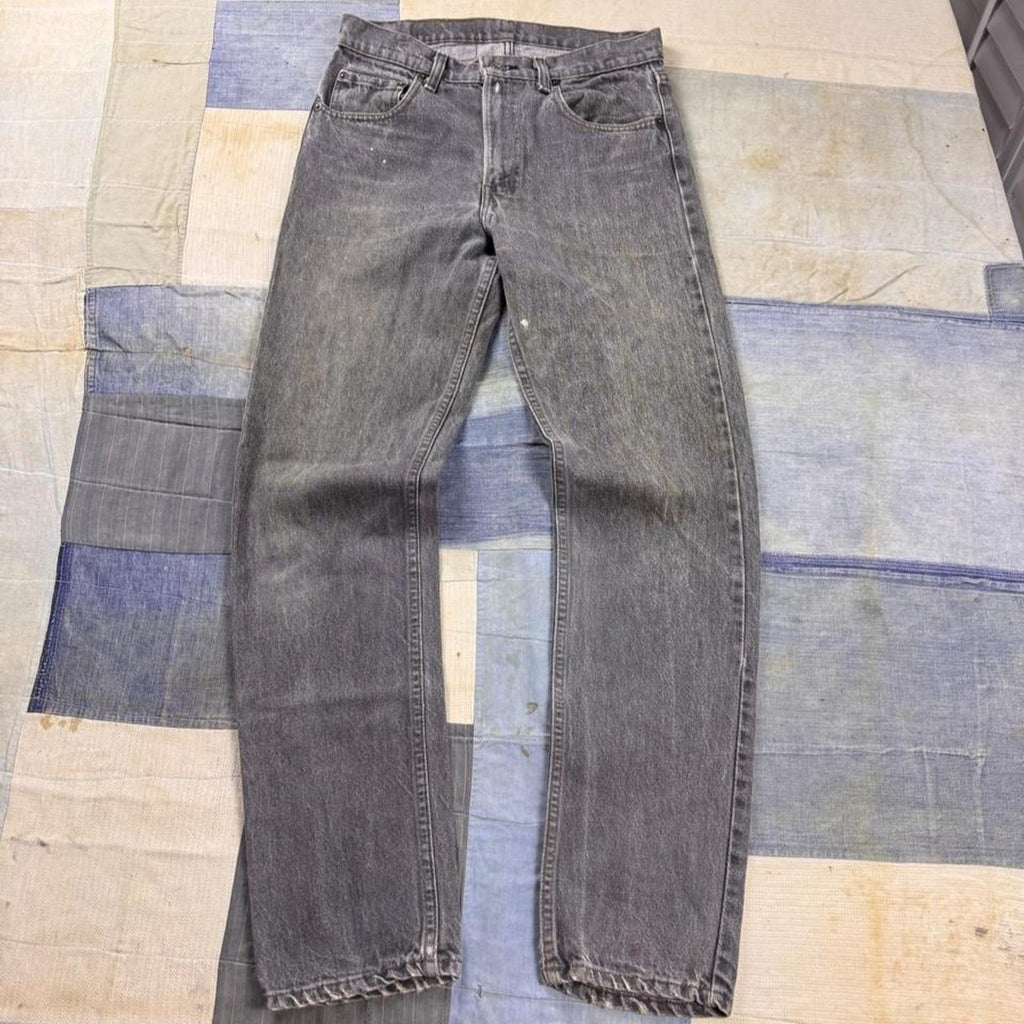 1990s Levi’s 505 Black Stonewash Denim Jeans USA | 30 x 31