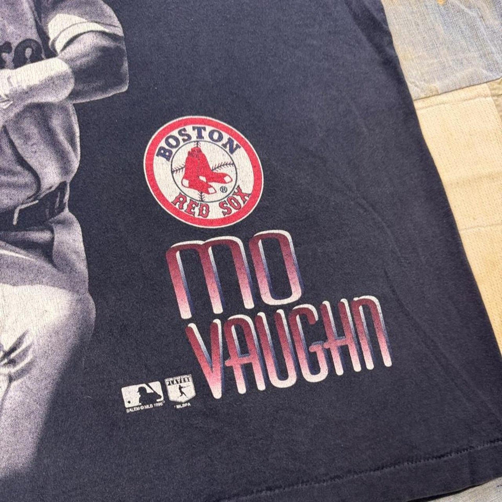 Boston Red Sox Mo Vaughn Salem Sportswear Tee | Medium