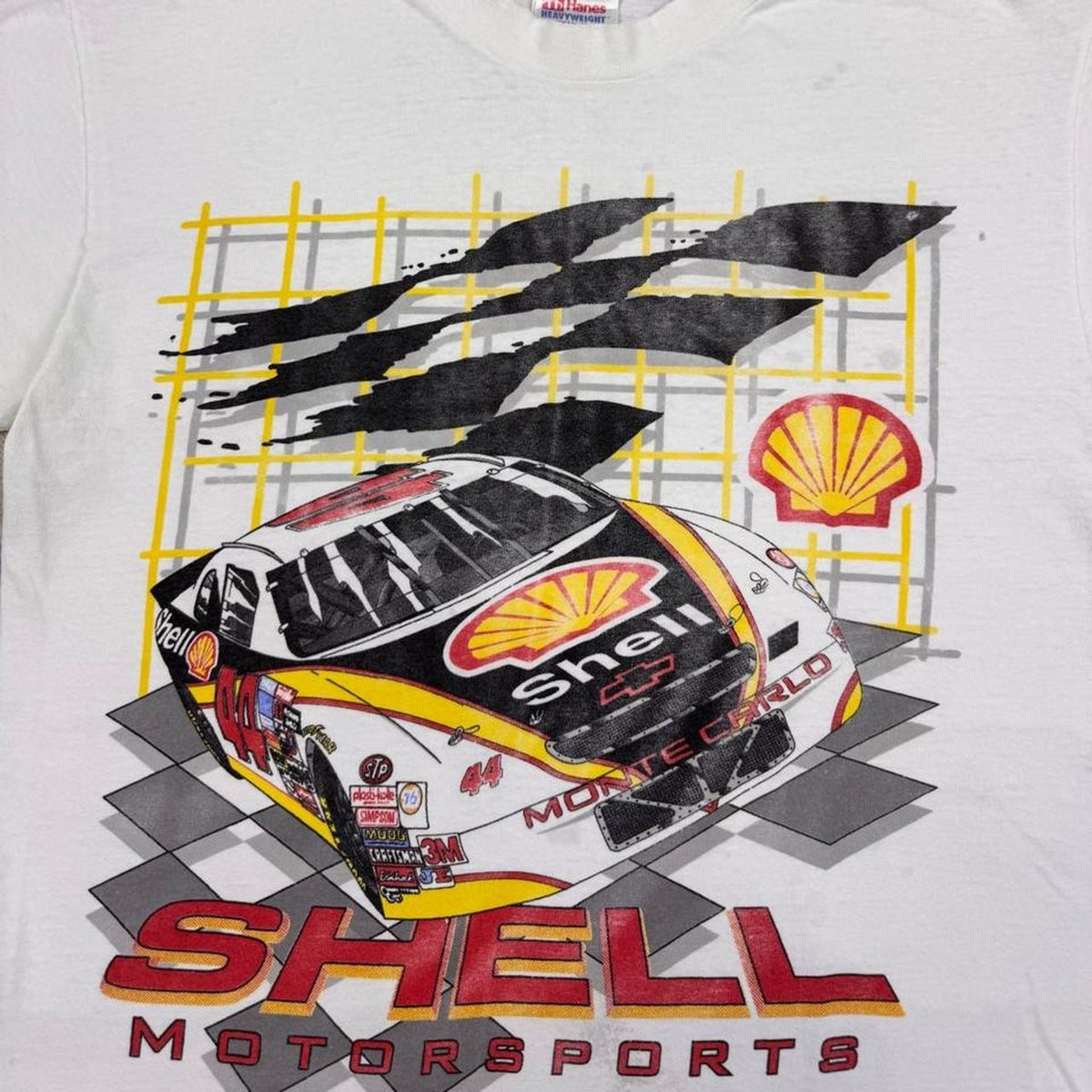 1990s Shell Motorsports NASCAR Racing Graphic Tee | Medium