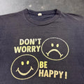 1980s Don’t Worry Be Happy Smiley Face Tee | Large