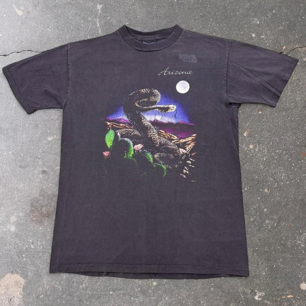1990s Robert Allan Arizona Rattlesnake Desert Tee | Medium