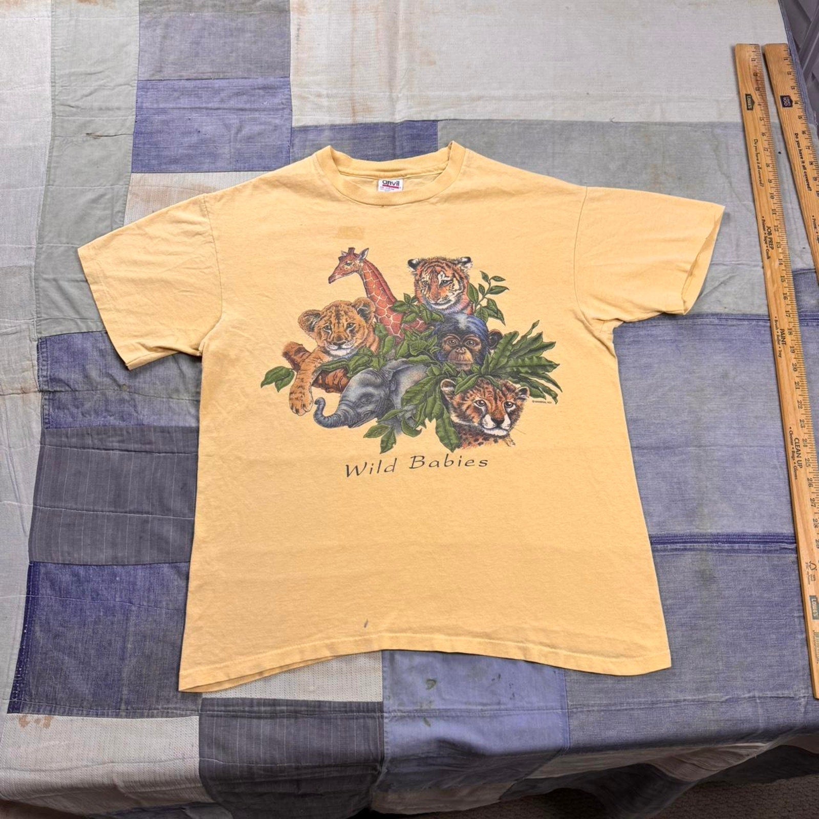 1990s wild baby’s animal tee  | Large
