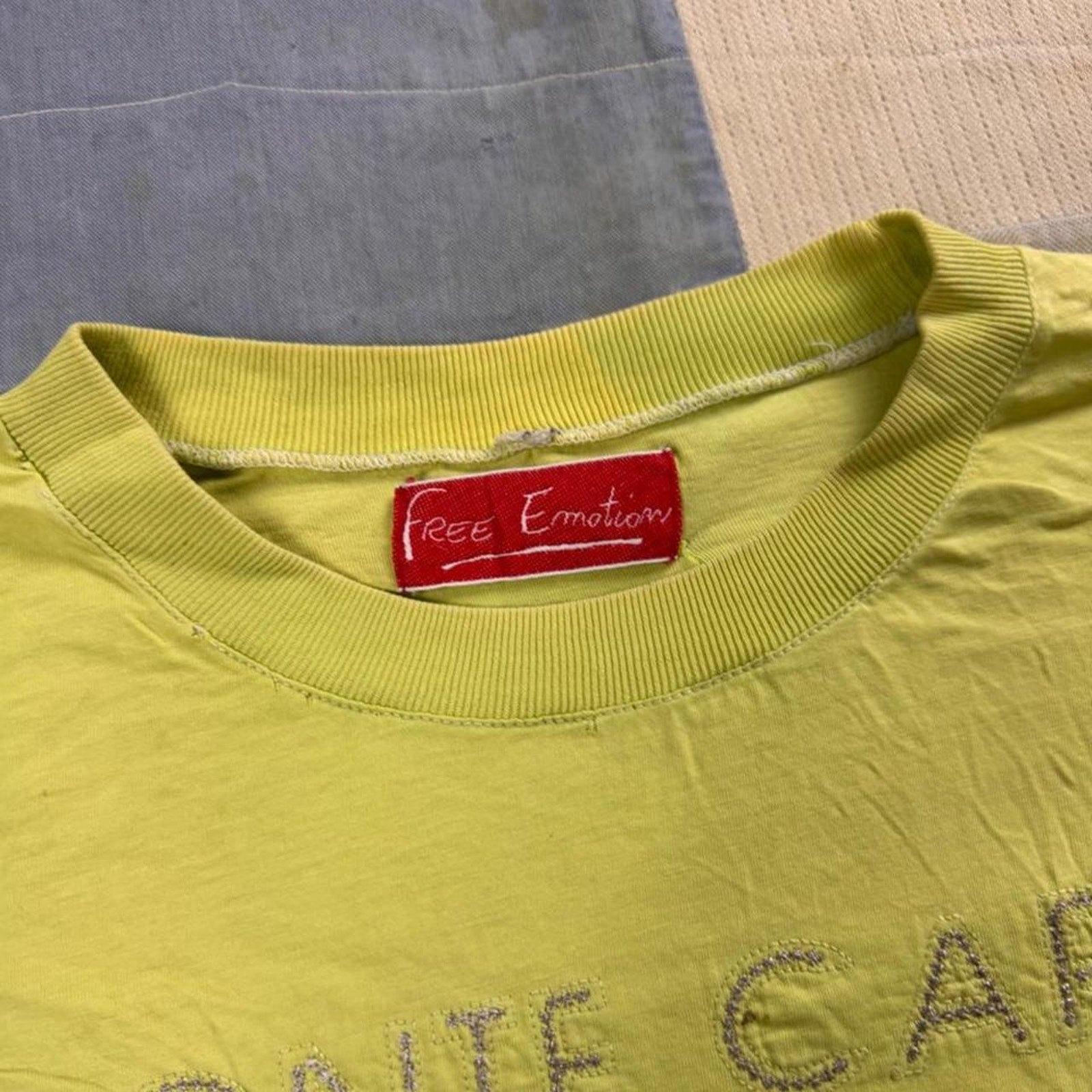 1990s Free Emotion Monte Carlo Romance Graphic Tee | XL