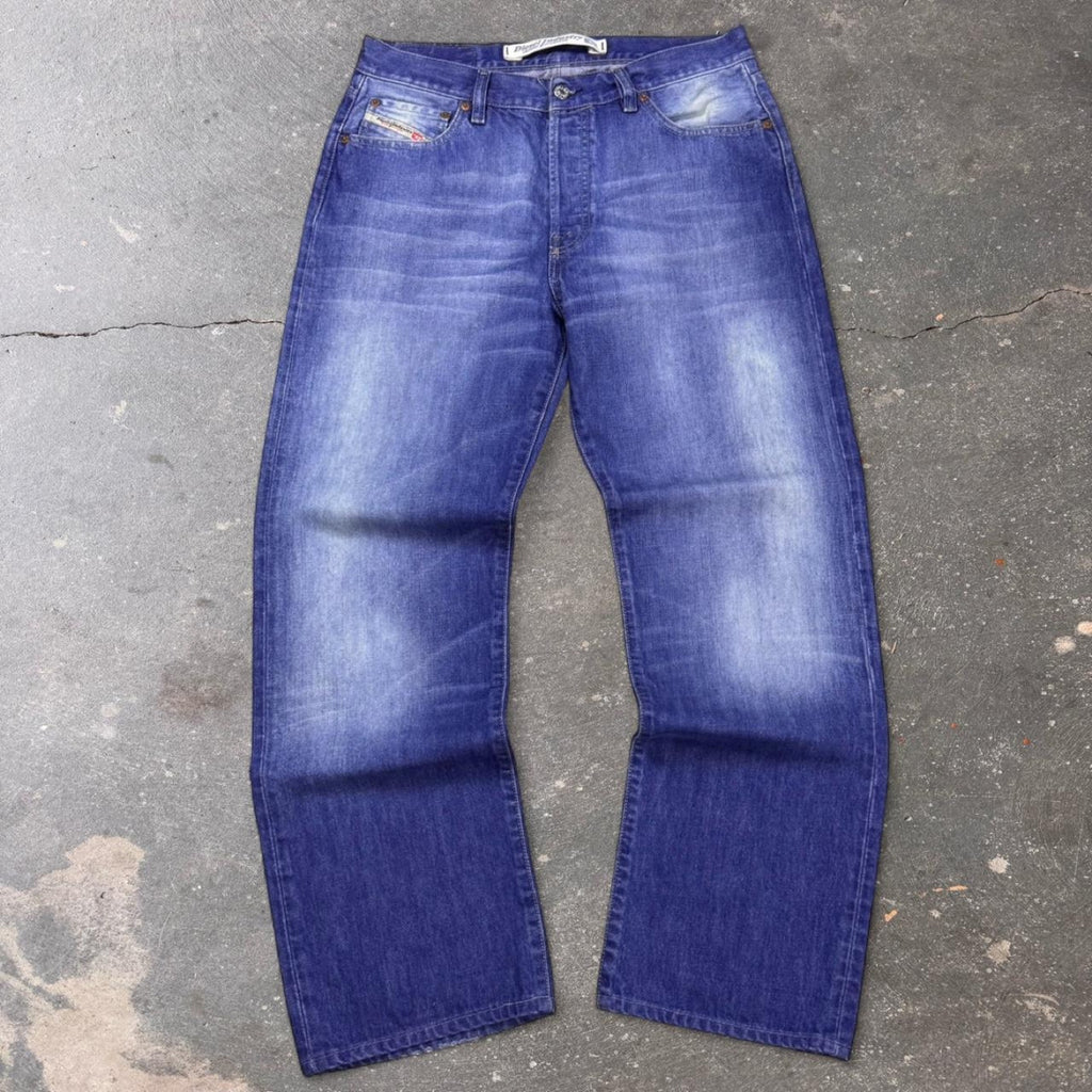 2000s diesel Boot cut flared denim jeans | 32 x 29.5