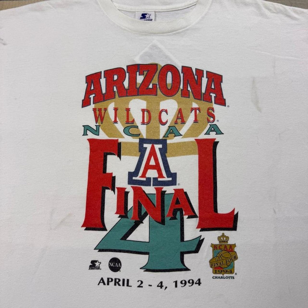 1994 Arizona Wildcats NCAA Final Four Starter Tee | Large
