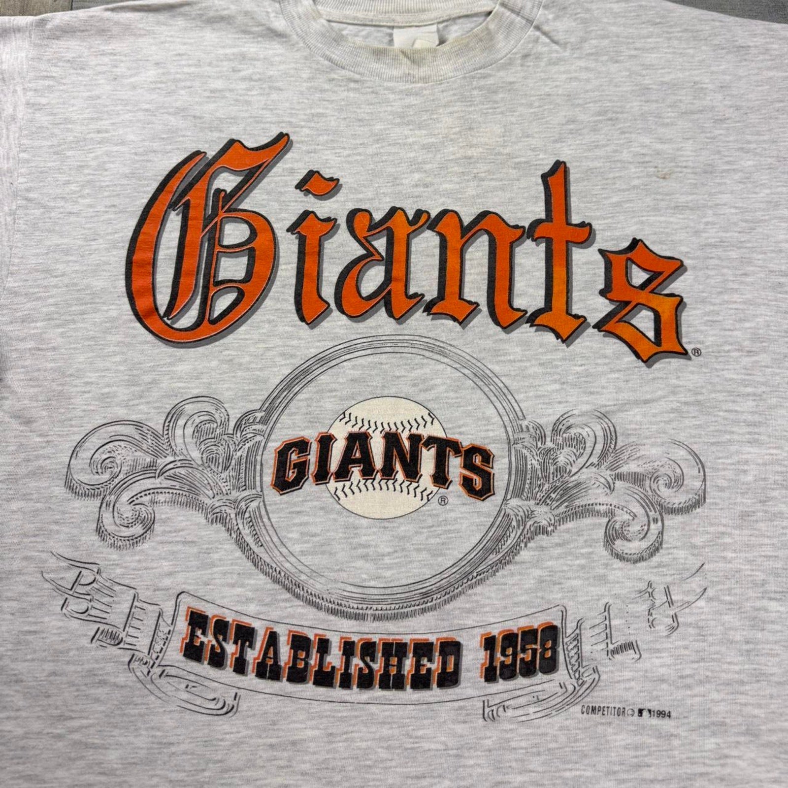 1994 san francisco giants gray Size medium/ Large