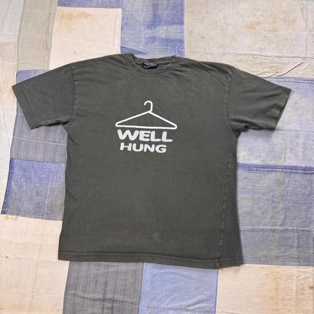 1990s C&A Active “Well Hung” Hanger Graphic Tee | Small