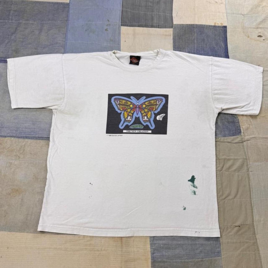 1988 Danoval Johnson “The New Creation” Butterfly Art Tee | XL