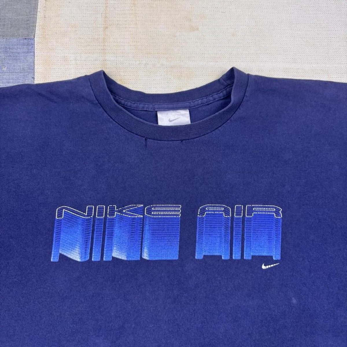 1990s Nike Air Spellout Tee | L