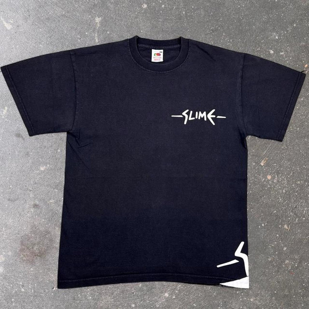 2000s Slime German Punk Hardcore Graphic Tee Fruit of the Loom | Medium