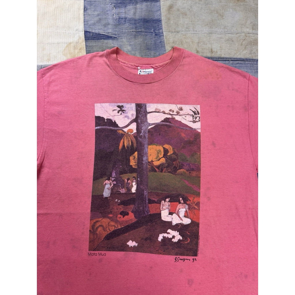 1990s Paul Gauguin Mata Mua Art Tee |Large