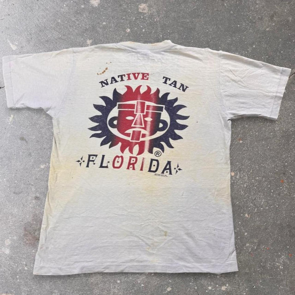 1970s Native Tan Florida Mother Tee | Medium