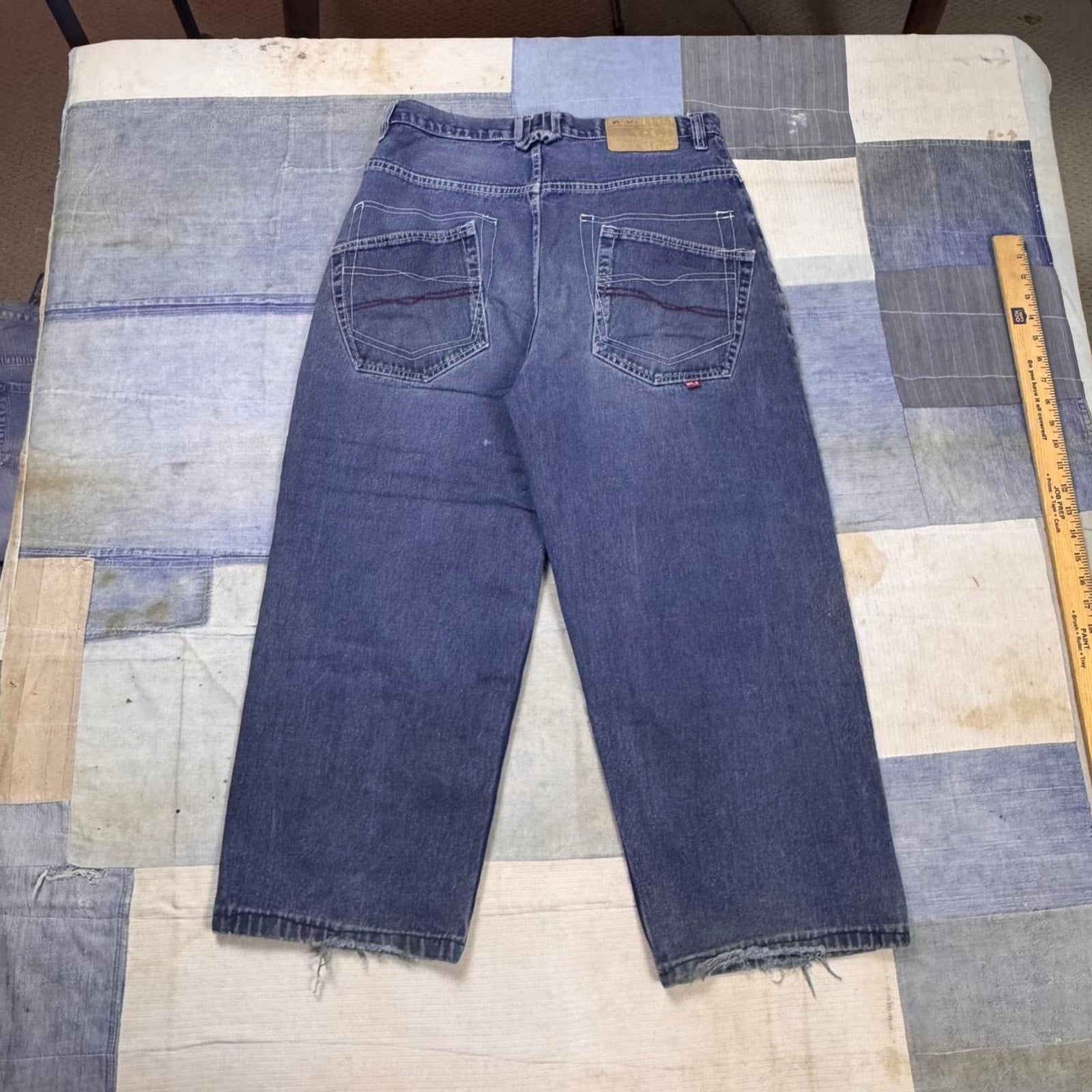 2000s Machine Jeans Baggy Carpenter Denim Jeans |  34x30