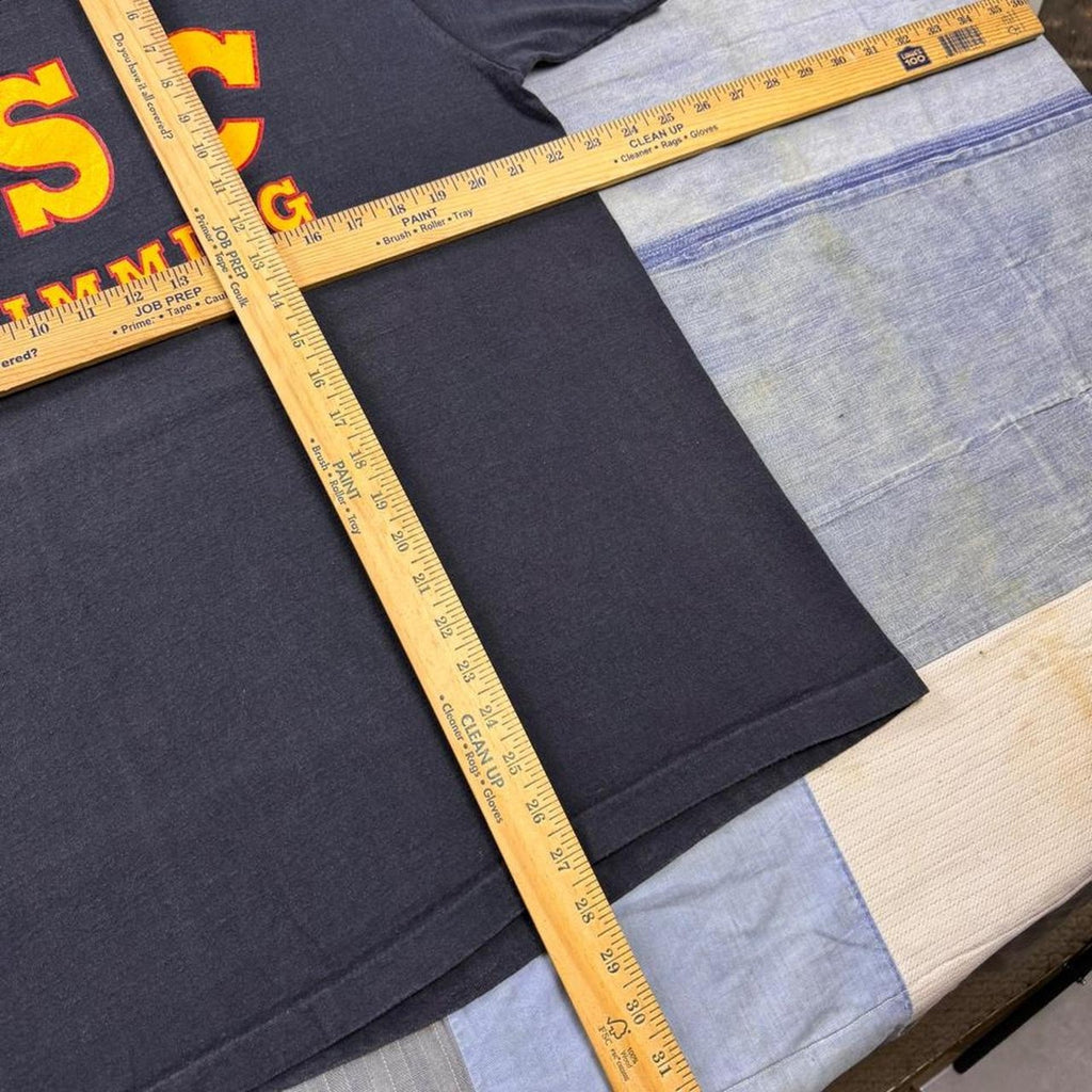 1990s USC Trojans Swimming Double-Sided Tee | XL