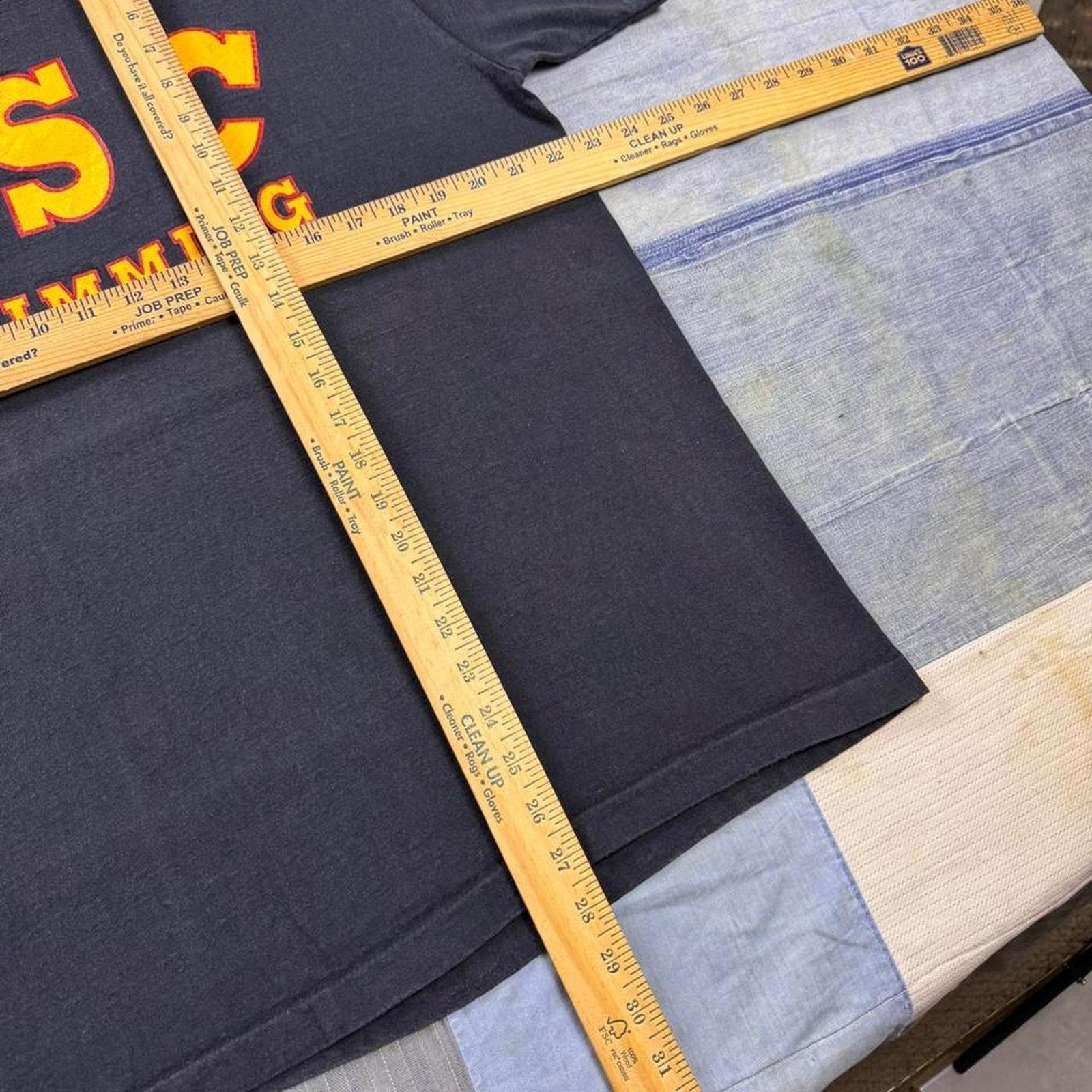 1990s USC Trojans Swimming Double-Sided Tee | XL