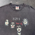 1990s KISS Debut Album Tracklist Band Tee | XL