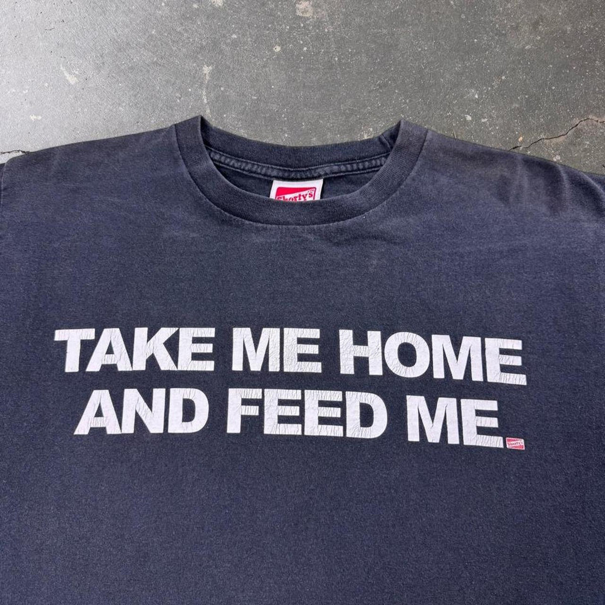 1990s Shorty's “Take Me Home and Feed Me” Skate Tee | Medium
