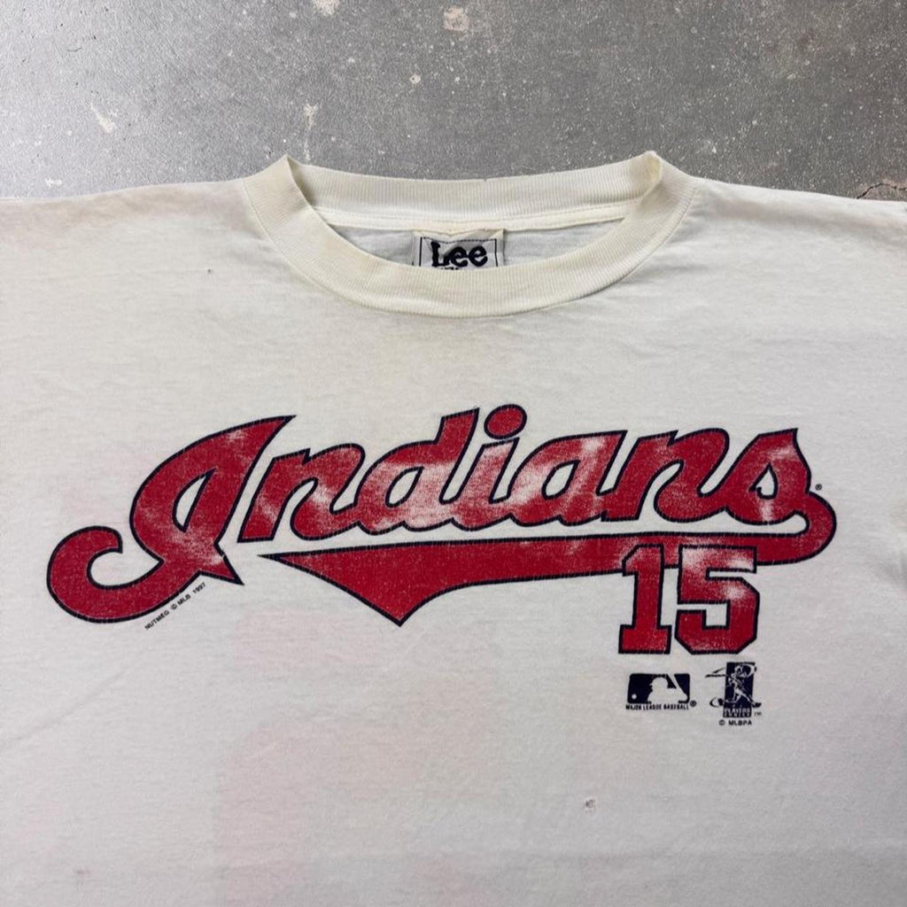 1987 Cleveland Indians Sandy Alomar Jr. No.15 Tee | Medium
