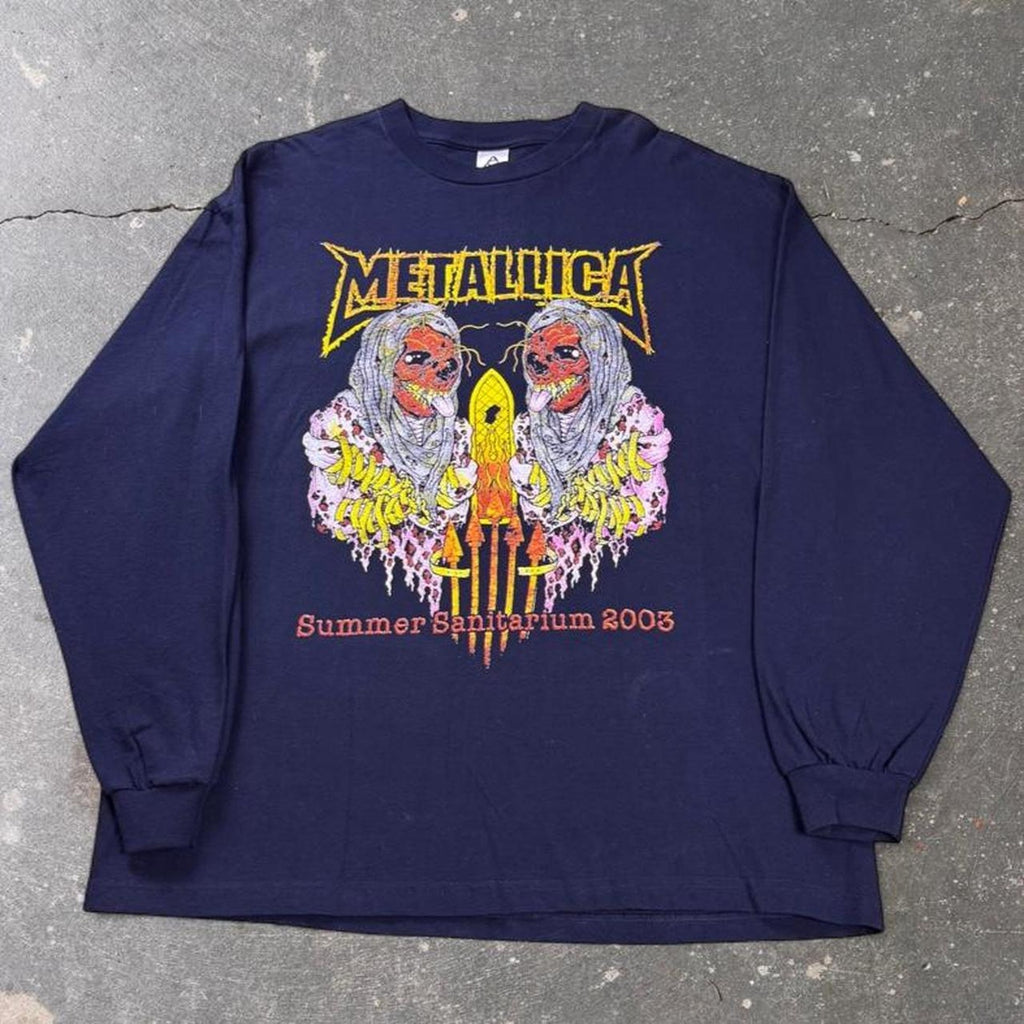 Metallica Summer Sanitarium 2003 long sleeve shirt XXL