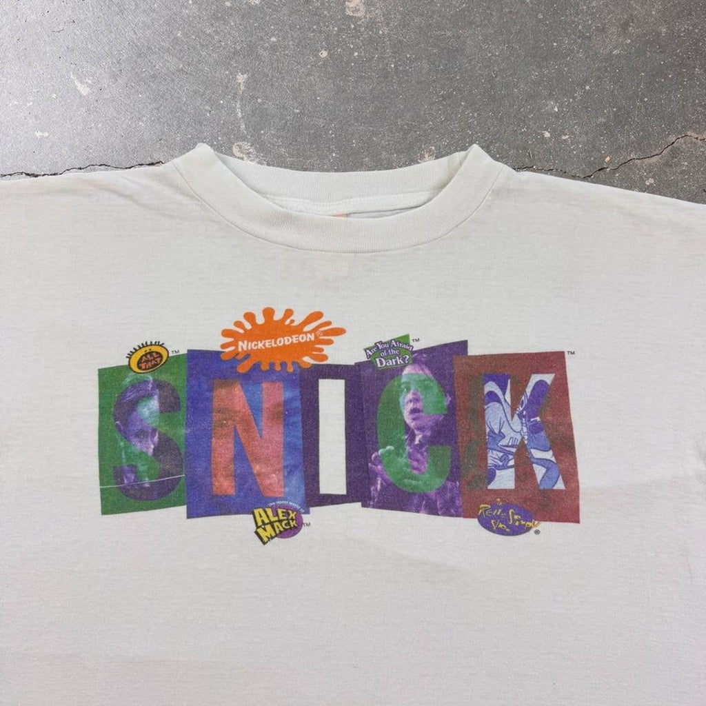 1990s Nickelodeon SNICK TV Shows Graphic Tee | XL