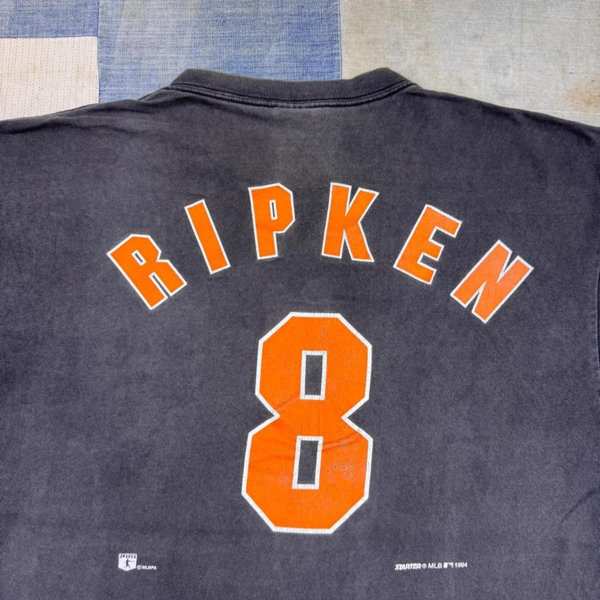 1994 Baltimore Orioles Cal Ripken Jr. 8 Starter Graphic Tee Black | XL