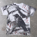 2013 Metallica For Whom the Bell Tolls All-Over Print Tee | Medium
