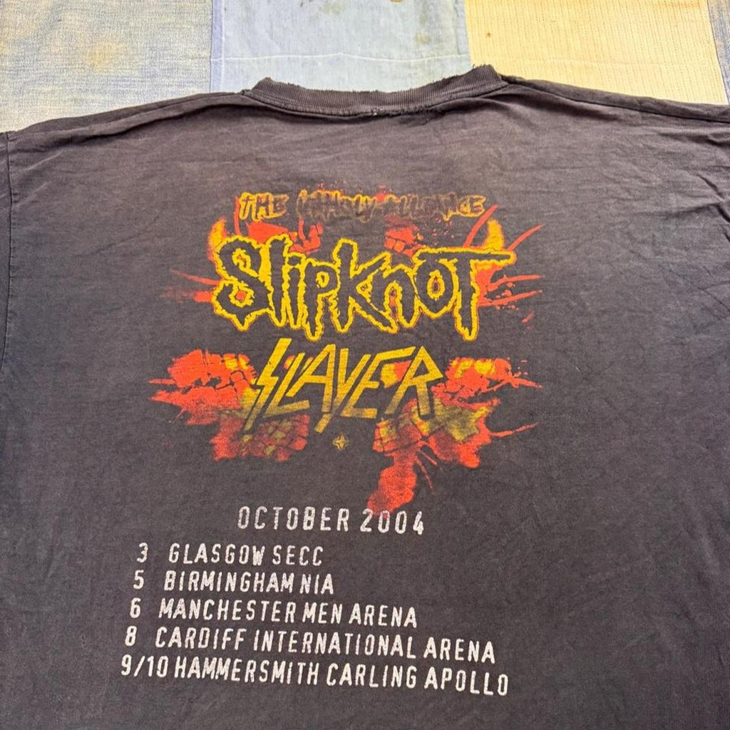 2006 Slipknot Slayer Unholy Alliance Tour Tee | XL