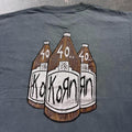 1990s Korn 40 oz Bottles Double Sided Tee | XL