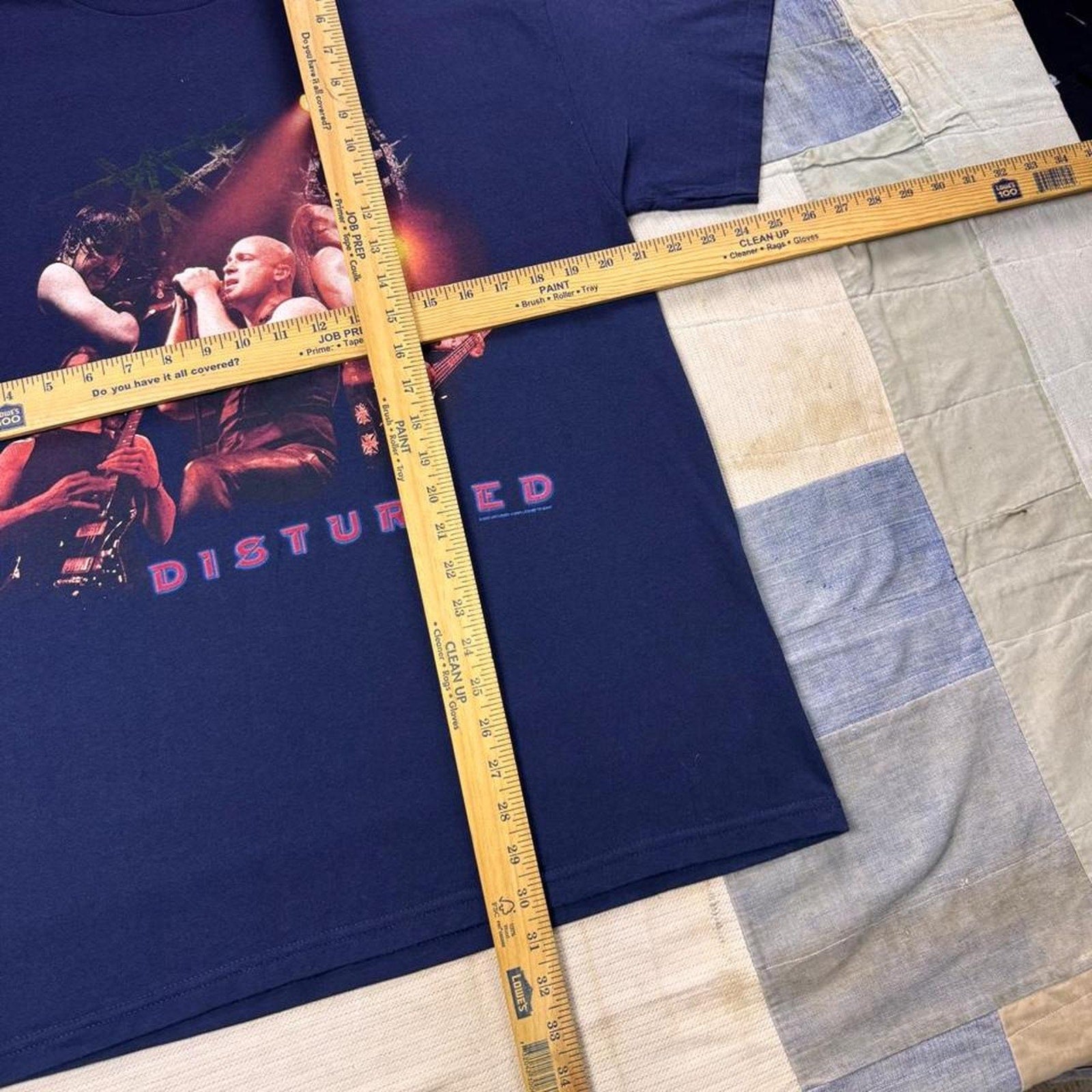 2003 Disturbed Believe Tour Double Sided Band Tee | Large