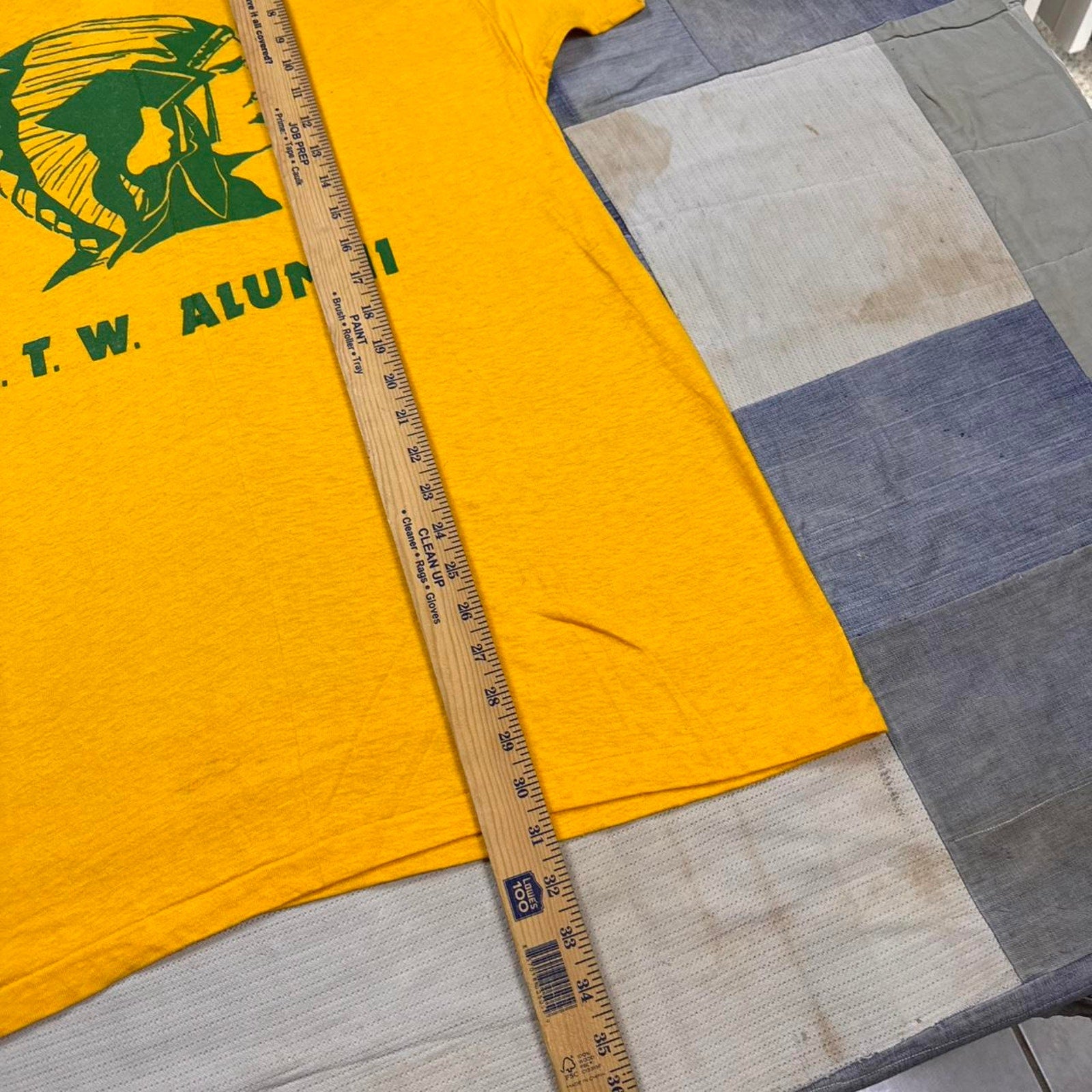 1970s B.T.W. Alumni Native American tee | Large