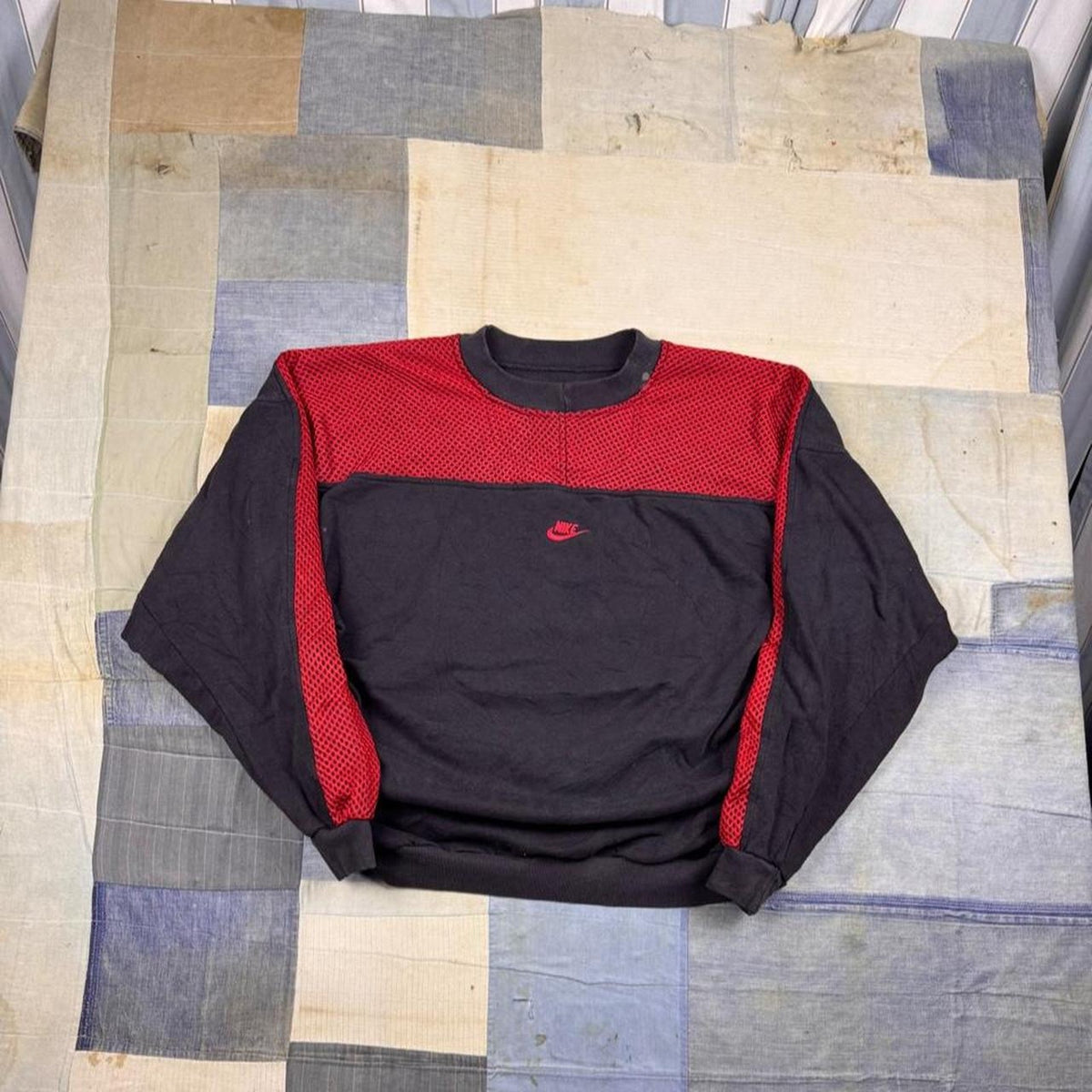 1990s Nike Jordan Flight Mesh Sweatshirt | XL