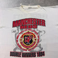 1994 Manchester United Double Winners Tee | XL