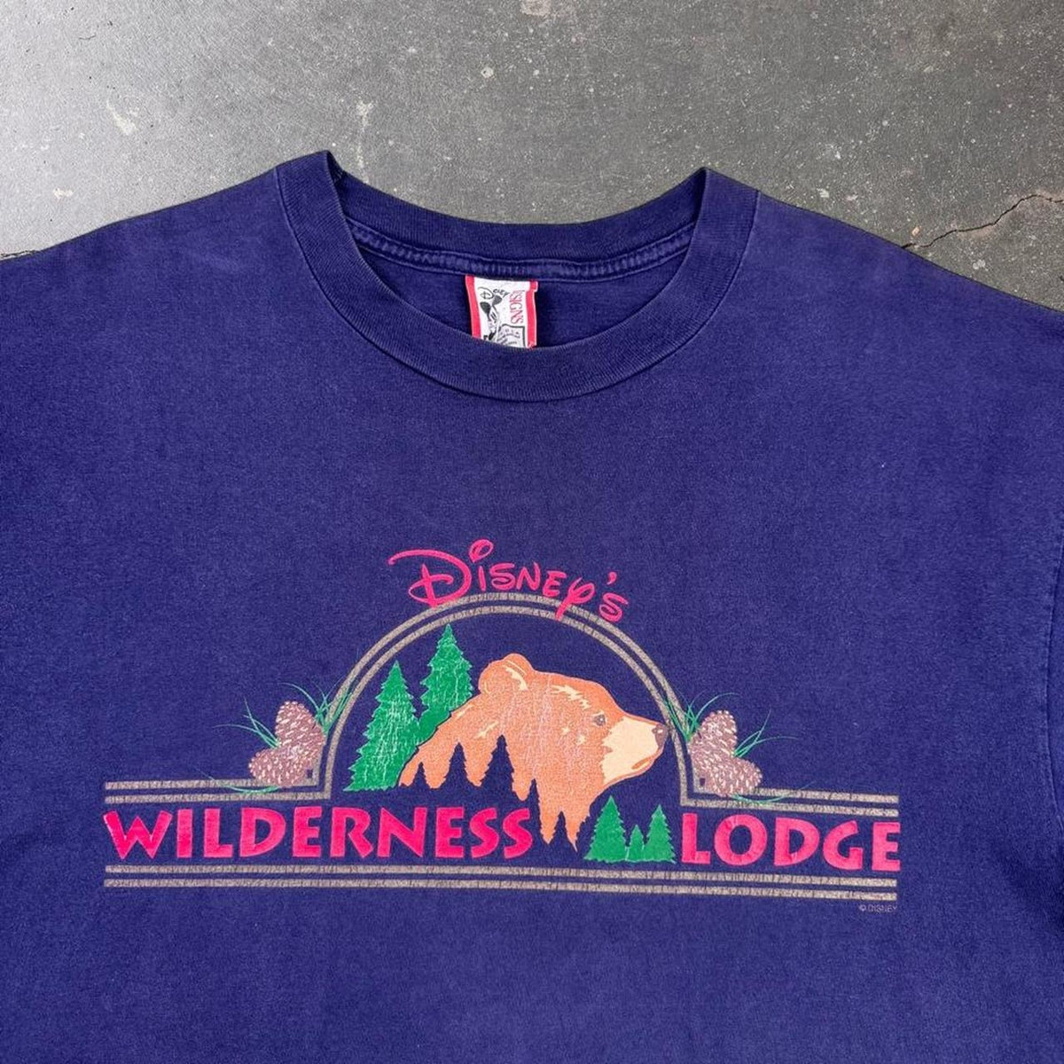 1990s Disney Wilderness Lodge Bear Graphic Tee | Extra Large