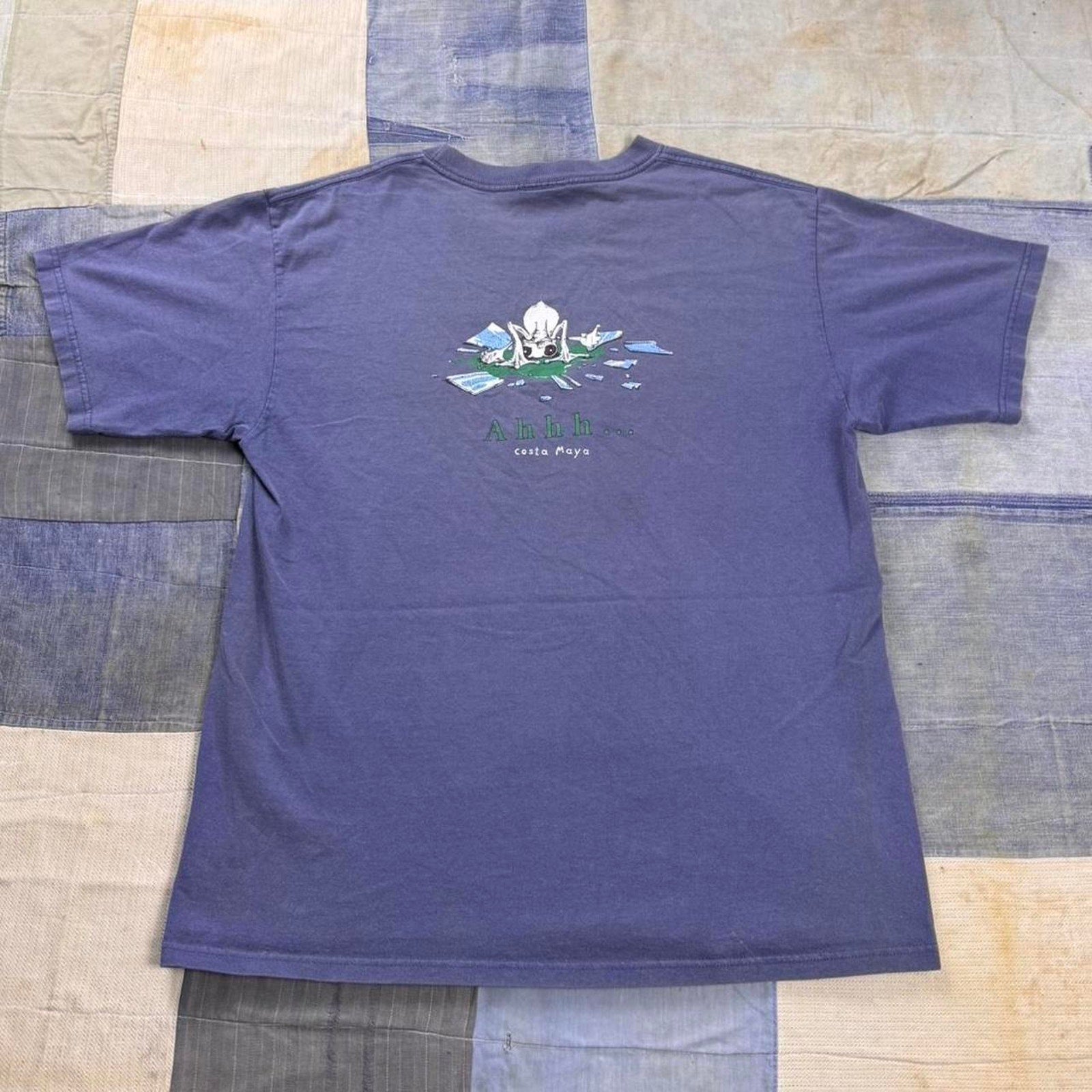 1990s Kamikaze frog graphic tee | Large