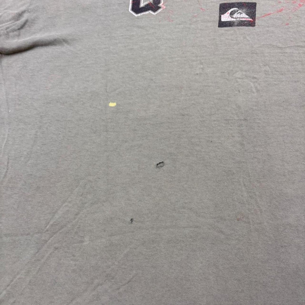 2000s Quiksilver Distressed Surf Skate Graphic Tee | XXL