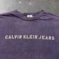 1990s Calvin Klein Jeans Stencil Logo Tee | XL