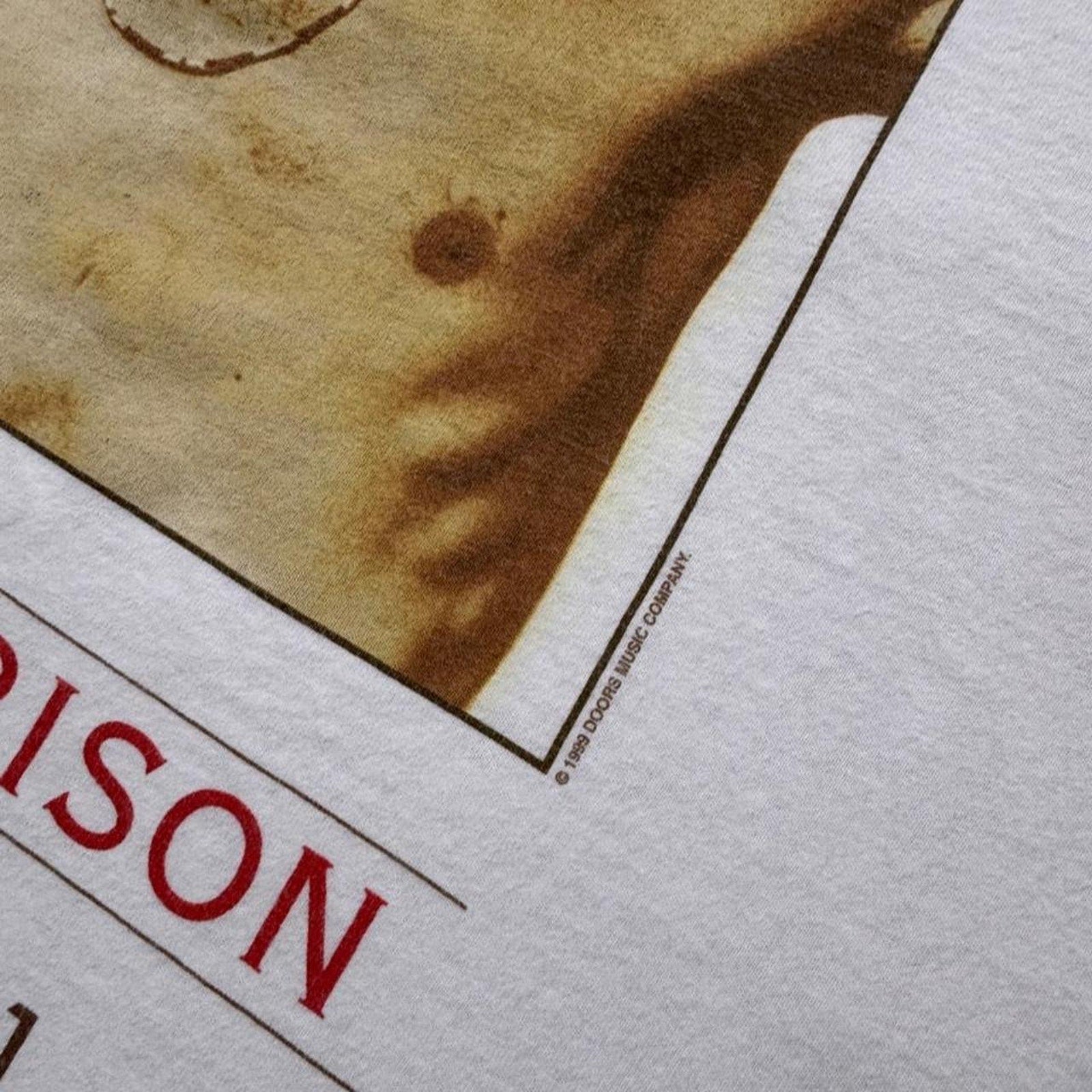 1990s Jim Morrison “An American Poet” Memorial Tee | XL