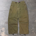 2000s Tommy Jeans olive green cargo pants | 34x30