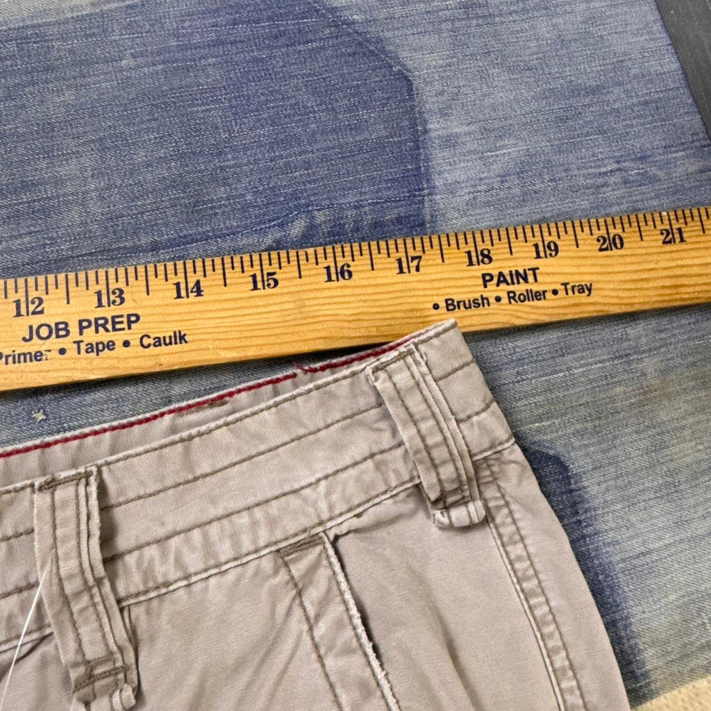 2000s baggy cargo mossimo distressed pants | 35x30