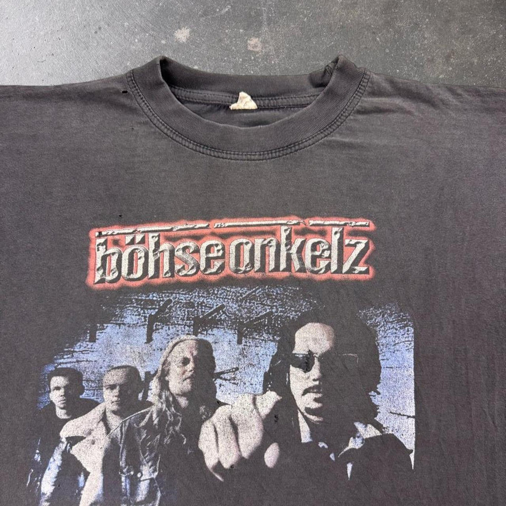 1990s Böhse Onkelz German Rock Band Tee | Large
