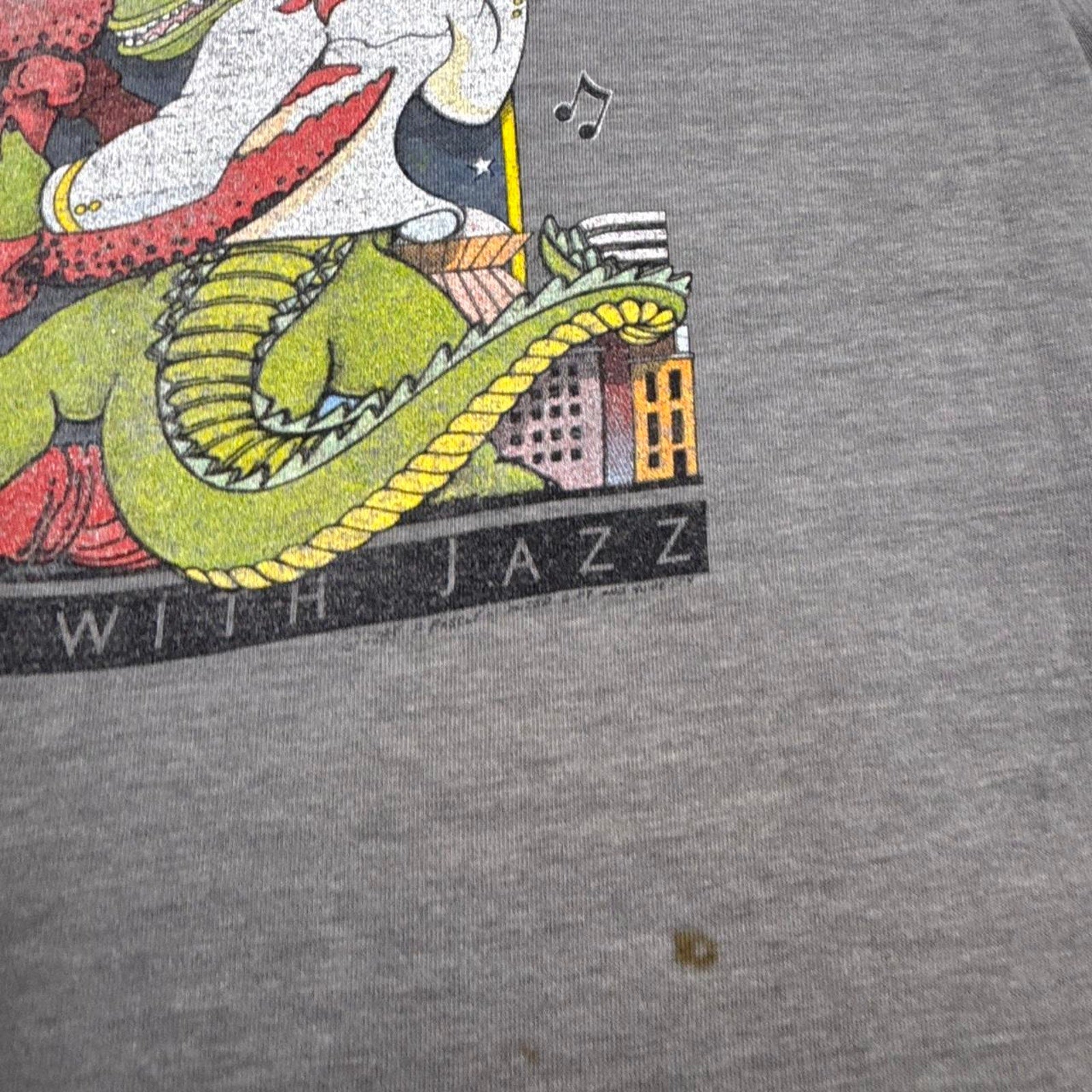 1990s Louisiana Cookin' With Jazz Tee | Medium